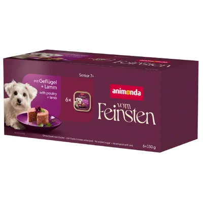 Animonda vom Feinsten Senior 6 x 150 g pour chien - volaille, agneau