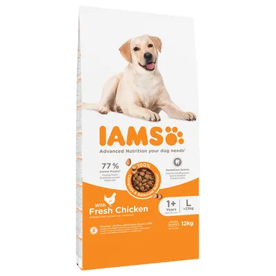 IAMS Advanced Nutrition Adult Large Dog met Kip - 12 kg