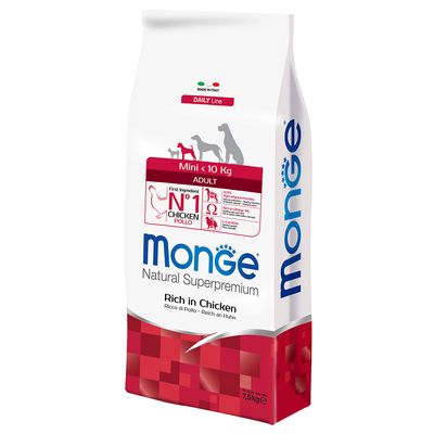 Monge Superpremium Adult Mini Pollo 7,5 kg
