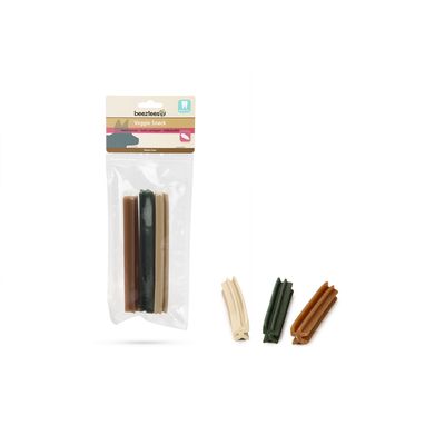 beeztees Veggie rágórúd mix - 3 x 3 db (18 cm/db)