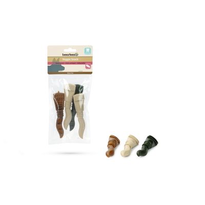 beeztees Veggie fogápoló snack - 3 x 4 db (13 cm/ db)