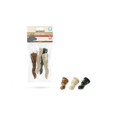 beeztees Veggie fogápoló snack - 3 x 4 db (13 cm/ db)