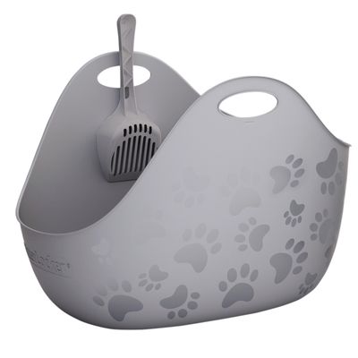 Litter Genie® Katzenklo - Litter Box grau