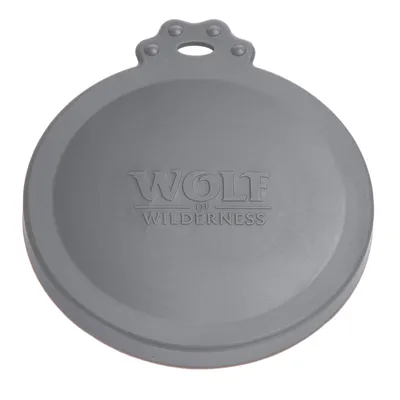 Wolf of Wilderness Silikondeckel für Futterdosen - 2 Stück, Ø 7,5 cm (400 g) + Ø 10 cm (800 g)
