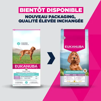 Eukanuba Special Care Sensitive Digestion Puppy poulet, dinde - 12 kg