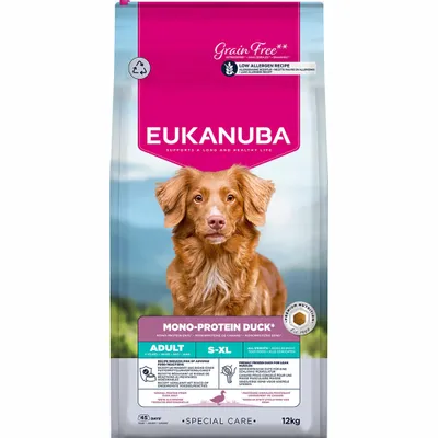 Eukanuba Special Care Mono-Protein Adult με πάπια - 12 kg