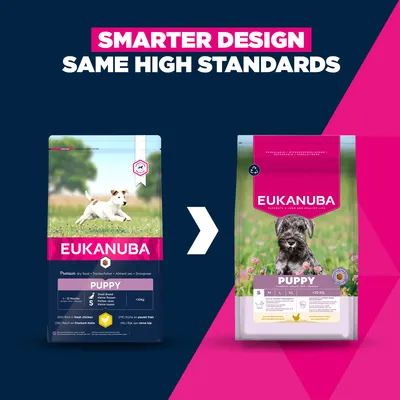 Eukanuba Premium Nutrition Puppy Small Breed kana - säästöpakkaus: 2 x 3 kg