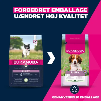 Eukanuba Premium Nutrition Puppy Small & Medium Breed Lamb & Rice - Økonomipakke: 2 x 3 kg