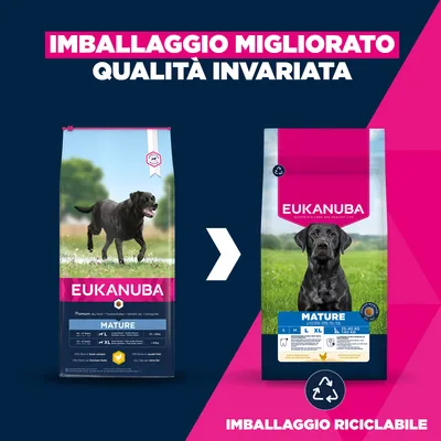Eukanuba Premium Nutrition Mature Large & Giant Breed Pollo - 15 kg