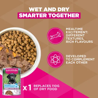 Eukanuba Grain Free Puppy Large & Giant Breed с морска риба - 3 кг