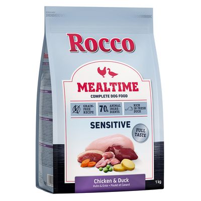 Rocco Mealtime Sensitive - Kip en Eend Hondenvoer 1 kg