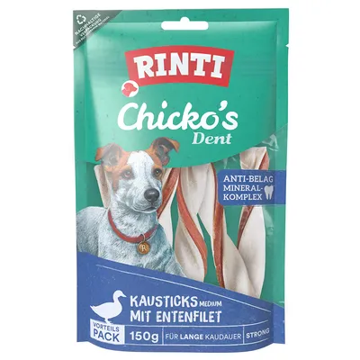 Rinti Chicko Dent Extra Strong  - 2 x 150 g (μέγεθος M)