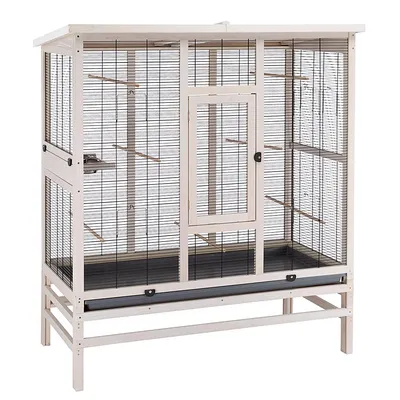 Ferplast ptačí voliéra Bella Casa - Velikost L: d 131,5 x š 67 x v 153 cm (2 balení*)