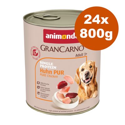animonda GranCarno Adult Single Protein 24 x 800 g