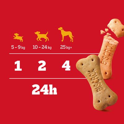 Pedigree Biscrok i 3 lekre smaksvarianter