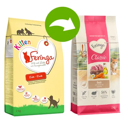 Feringa Kitten с уткой - Новинка! 10 кг (5 x 2 кг)