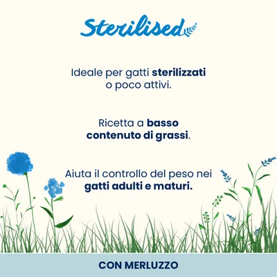 Almo Nature Functional Sterilised umido per gatto - Set %: 24 x 70 g Pollo 