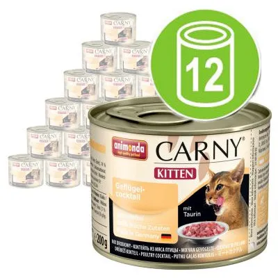 animonda Carny Kitten 12 x 200 g animonda Carny Kitten 12 x 200 g