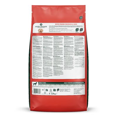 Arden Grange Daily 1+ Adult with Fresh Chicken & Rice - 12kg