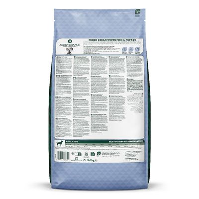 Arden Grange Sensitive 1+ Adult with Fresh Ocean White Fish & Potato - 12kg