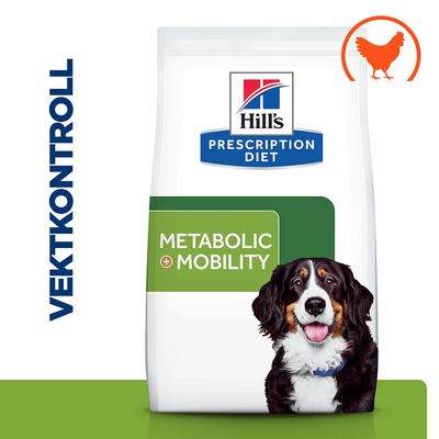 Hill's Prescription Diet Metabolic + Mobility Weight + Joint Care Hundefôr 6 kg