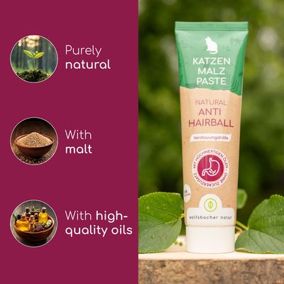 Wolfsbacher Natur Anti-Hairball Paste