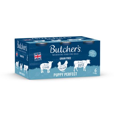 Butcher's Grain Free Puppy Perfect 6 x 400g - Mixed Pack