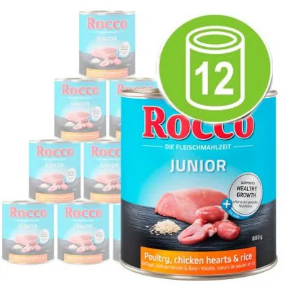 Økonomipakke Rocco Junior 12 x 800 g