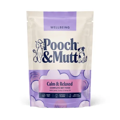 Pooch and Mutt Calm & Relaxed Wet Dog Food - 12 x 150g