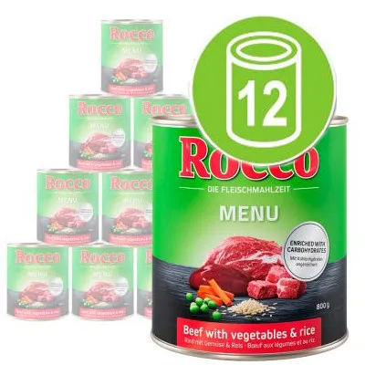 Økonomipakke Rocco Meny 12 x 800 g