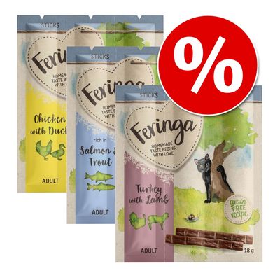 Mieszany pakiet próbny Feringa Sticks 3 smaki (9 x 6 g)