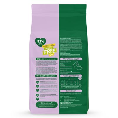Burgess Excel Light Adult Rabbit Nuggets with Mint - Economy Pack: 2 x 1.5kg