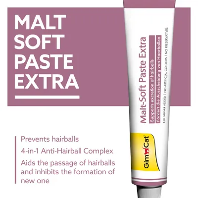 GimCat Malt-Soft Extra Paste - cat snacks - 200g