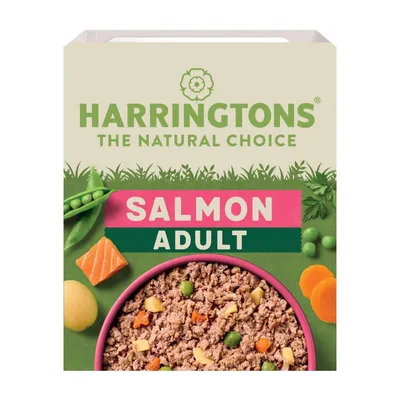 Harringtons Complete Adult Grain-Free Dog - Salmon with Potato & Vegetables - 8 x 400g