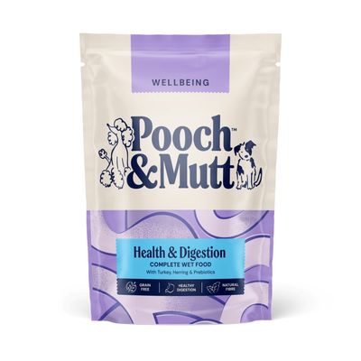 Pooch and Mutt Health & Digestion Wet Dog Food Saver Pack: 24 x 150g