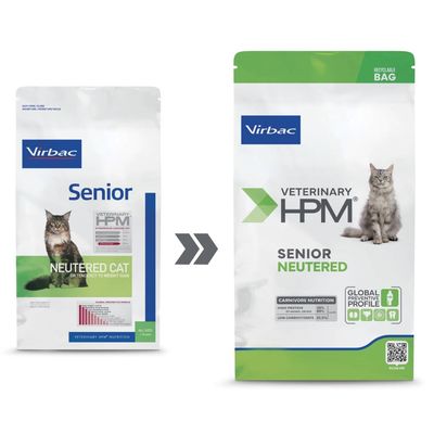 Virbac Veterinary HPM Senior Neutered Cat