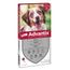 Advantix® Spot-on Antiparassitario per cani oltre 10 kg fino a 25 kg 6 pipette (2,5 ml)