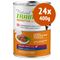 Natural Trainer Sensitive No Gluten Adult 24 x 400 g Mix: 8 x Agnello, 8 x Maiale, 8 x Trota