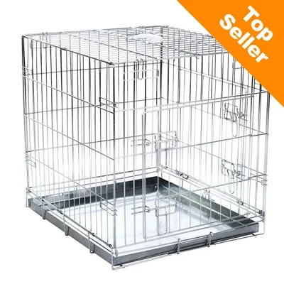 Gaiola metálica retangular com tabuleiro removível na base. Texto visível no canto superior direito: Top Seller.