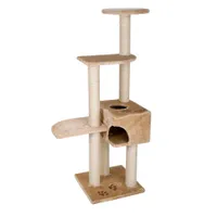Trixie Alicante Kradsetræ, Beige - Mål: H 142 x L 45 x B 45 cm