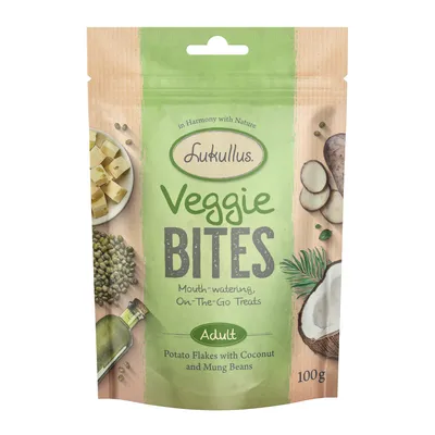 Lukullus Veggie Bites 100 g - Ekonomipack: 3 x 100 g