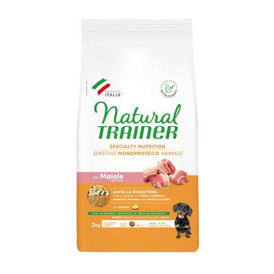 Natural Trainer Sensitive Adult Small & Toy con Maiale
