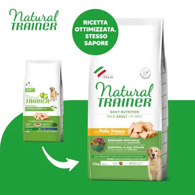 Natural Trainer Adult Maxi con Pollo - 2 x 12 kg