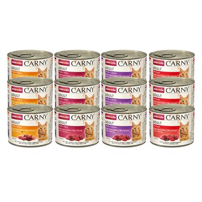 animonda Carny Adult Saver Pack 12 x 200g Beef Varieties