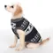 Hundepullover mit Norwegermuster ca. 35 cm Rückenlänge (Größe L)