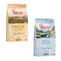 Purizon vegyes próbacsomag 2 x 400 g - Csirke & hal + hal (új recept)