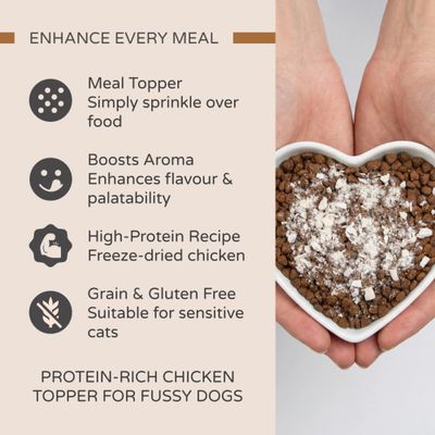 thrive ProTaste 100% Chicken Food Topper for Dogs - 170g