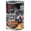 Alpha Spirit Gehaktballen voor honden 6 x 400 g Rundvlees met salie