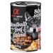 Alpha Spirit Gehaktballen voor honden 6 x 400 g Rundvlees met salie