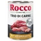 Rocco Classic Trio di Carne 24 x 400 g Alimento umido per cani Manzo, Agnello & Pollame